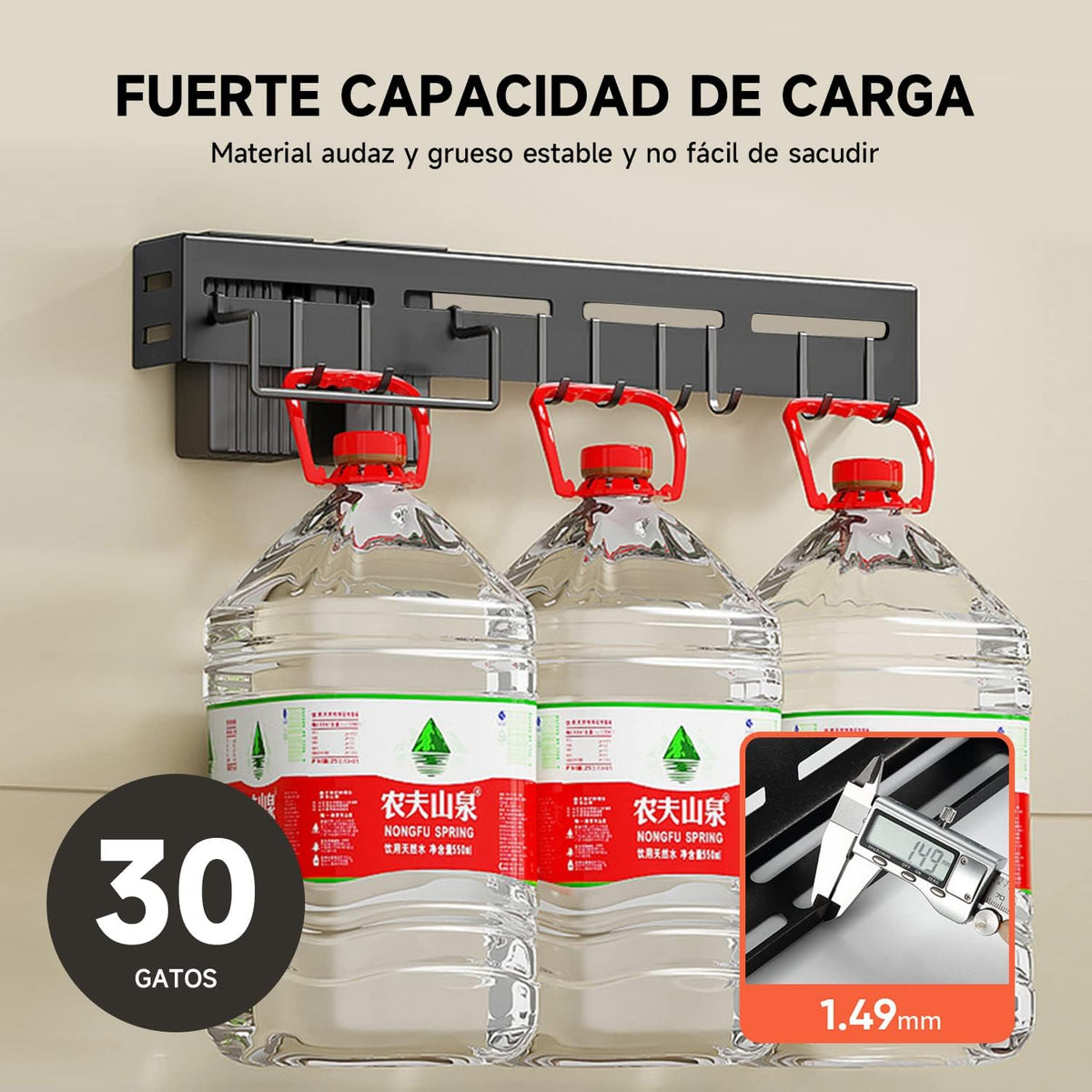 Estante Organizador Porta Cuchillos 50cm