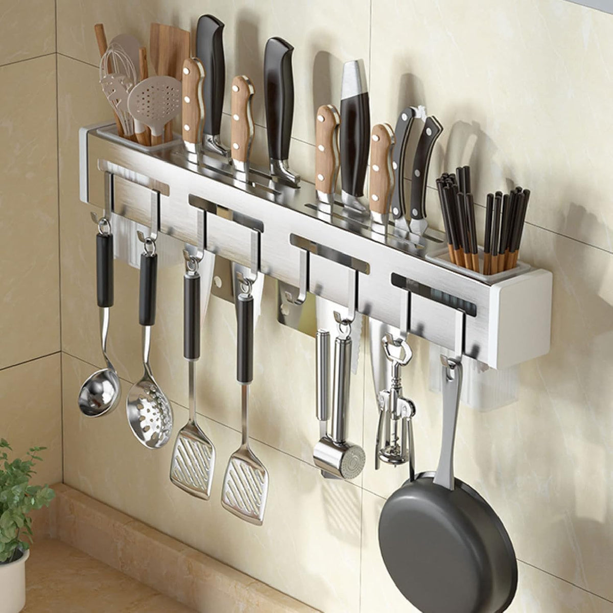 Estante Organizador Porta Cuchillos 50cm
