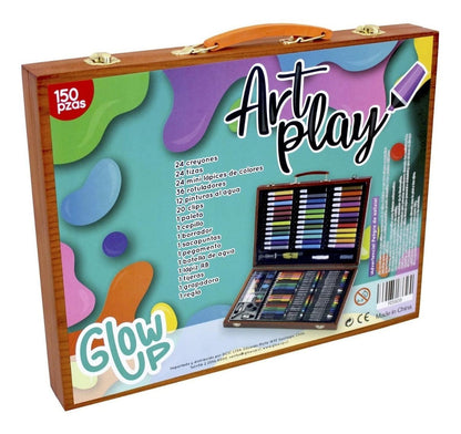 Set De Arte Maleta 150 Piezas